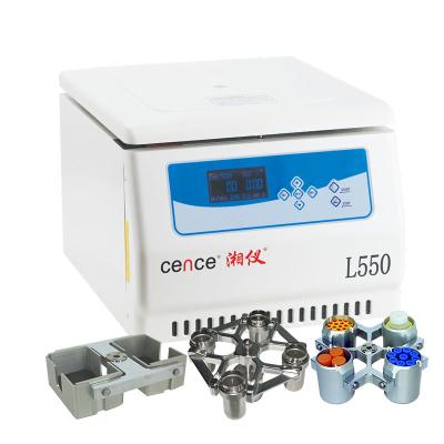 Centrifugador médico de PRP para datilografar a tipo de alta qualidade da tabela o centrifugador de baixa velocidade L550
