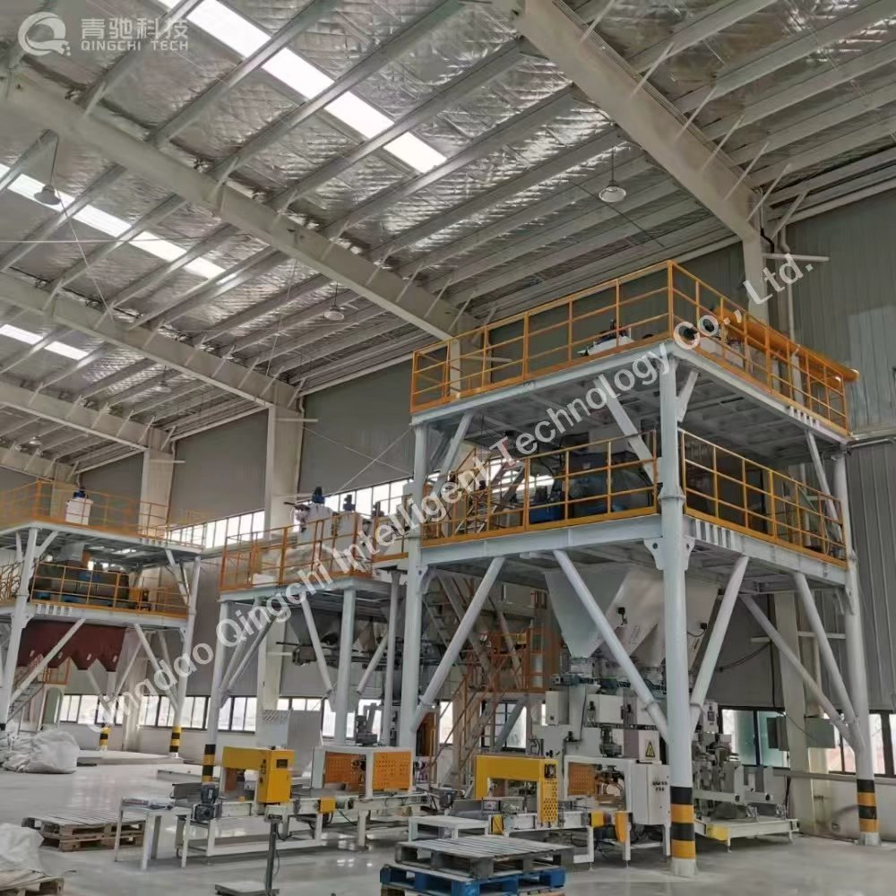 dry mix mortar production line
