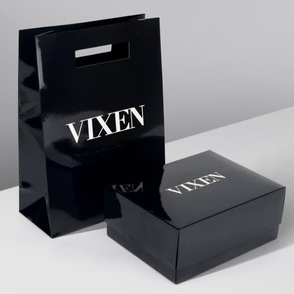 Black Printing Kraft Paper Bag Flap Die Cut Handle Shopping Paper Bags
