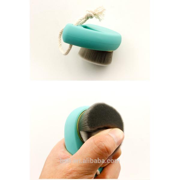 Bamboo Carbon Fiber Hand Face Brush Remove Blackheads For Make Up