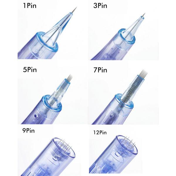 Customization Micro Needle Derma Pen 9/12/36/Nano Pin Needle Cartridges for Electric Auto Microneedle Derma Pen Tip