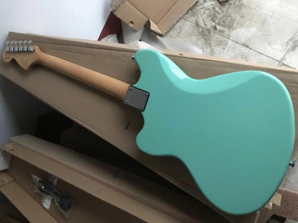 Custom new Jaguar Guitar Light blue electric guitar 2 pickup
