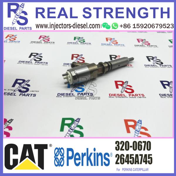 GENUINE AND BRAND NEW FUEL INJECTOR 2645A745, 2645A733, 2645A717, 320-0670, 3101852, 3069370, 2923770 FOR PERKINS CATERP