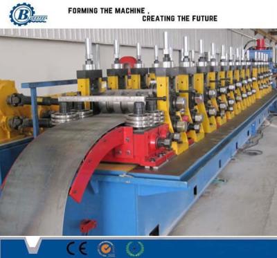 High Speed Road 2 / 3 Waves Guardrail Roll Forming Machine With Roof Panel
