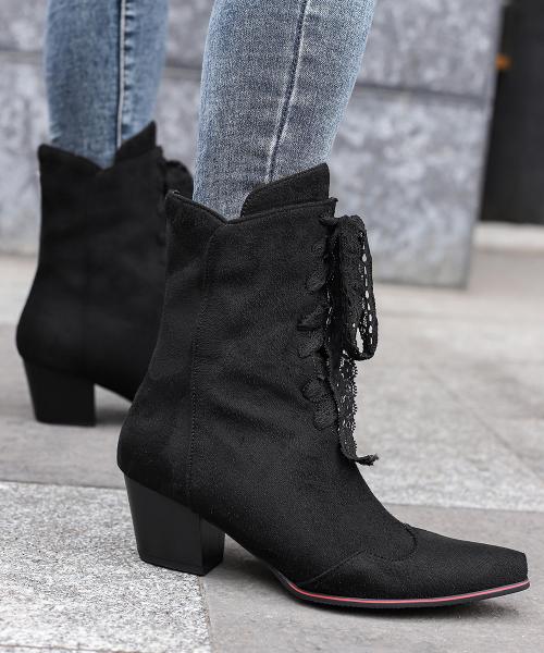 Sapatos de couro feminino preto para o seu estilo