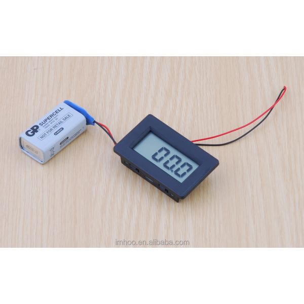 PM438 Digital Ammeter And Voltmeter DC 0-450V Measuring Range 8-12V