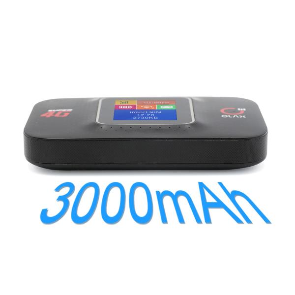 Мобильный Cat4 прибор маршрутизатора OLAX MF982 портативный Mifi черноты MIFI Wifi