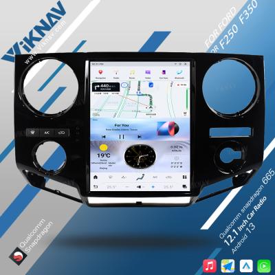 12.1 polegada touch screen rádio de carro para Ford F250 F350 F450 F650 Multimédia Player Auto Stereo Head Unit GPS Carplay