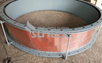 a borracha de silicone lateral grossa de 1mm revestiu compensadores flexíveis