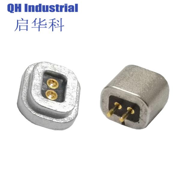 2Pin Ce Standard Tablet Single Head Rf Pogo Pin Magnetic Pogo Connectors Rohs Standard Gps Smd Pin Magnetic Pogo Connect