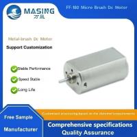 20mm FF-180 2.4V 9v 12V High Speed Rpm Power Permanent Magnet Mini Electric Brush DC Micro Motor for Tooth Brush