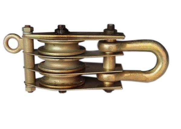 15T Heavy Duty Steel Snatch Hoisting Tackle For Overhead Line Construction