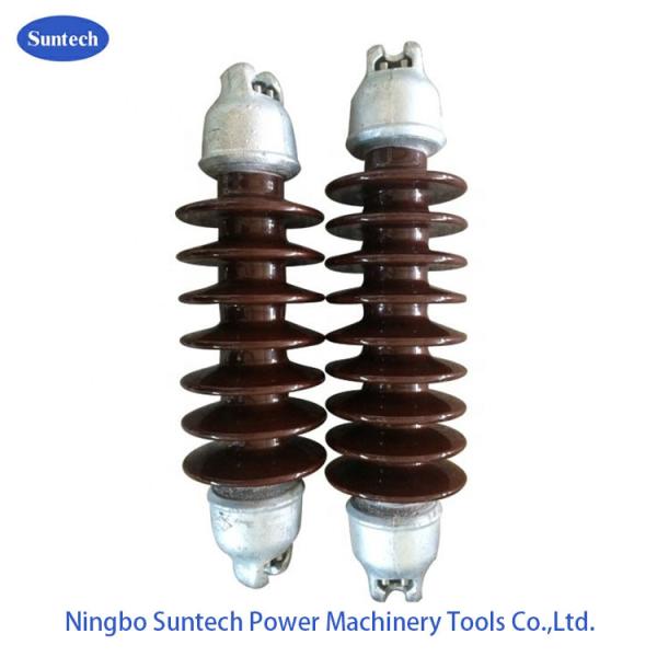 Изолятор 70KN фарфора длинного изолятора передающей линии штанги электрический