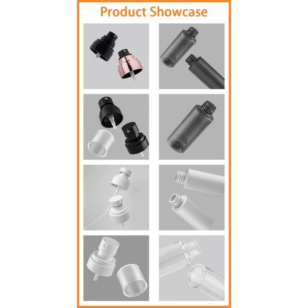 20/410 33Dia 24/410 37 Dia 36/410 40 Dia Plastic Face Sprayer Perfume Fine Mist Spray Pump for Bottle AS/PP Cover