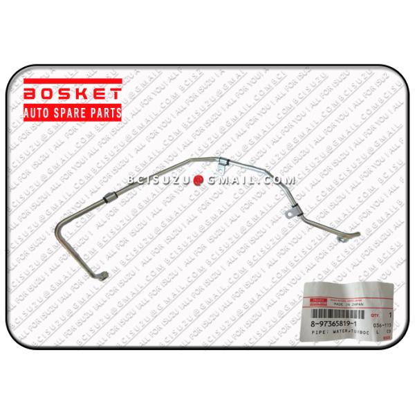 Del turbocompresor piezas de automóvil 8973658191 de Isuzu del tubo de agua hacia fuera 8-97365819-1