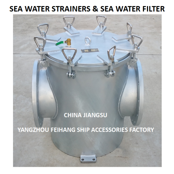 Simplex Strainers Steel Plate Sea Water Filter AS300 CB/T497 Body - Hot dip galvanized Filter cartridge - Stainless steel