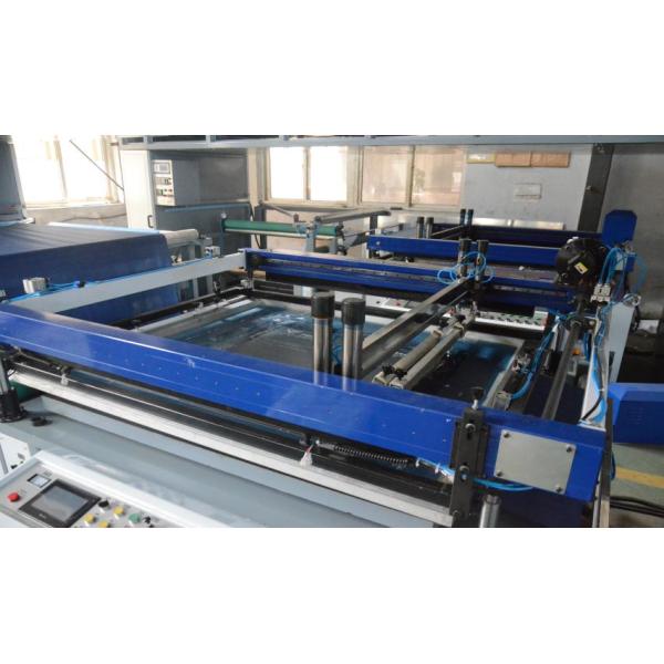 Únicos máquina de impressão da tela da cor/rolo não tecidos automatizados para rolar o equipamento de impressão da tela