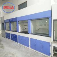Capuzes de fumo de ácido perclórico de alto nível de segurança com sistema de lavagem para industriais