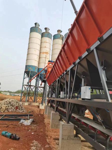 75m3h RMC Cement Concrete Mixing Plant Automatic Ready Central Batching