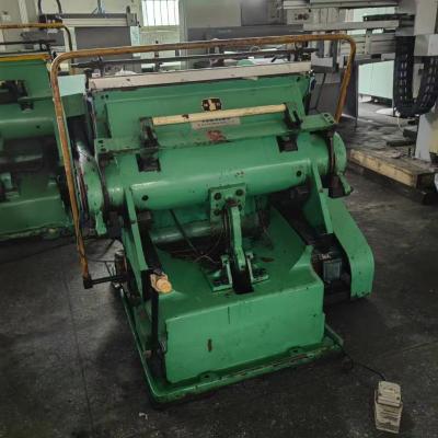 3500 KG Automatic Die Cutting Creasing Machine PLC For Cardboard Advanced Technology