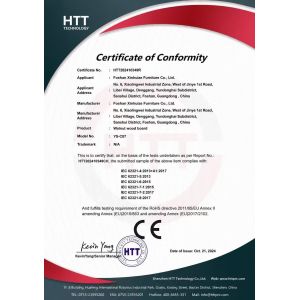 Foshan Senwiz Furniture Co.,Ltd Certifications