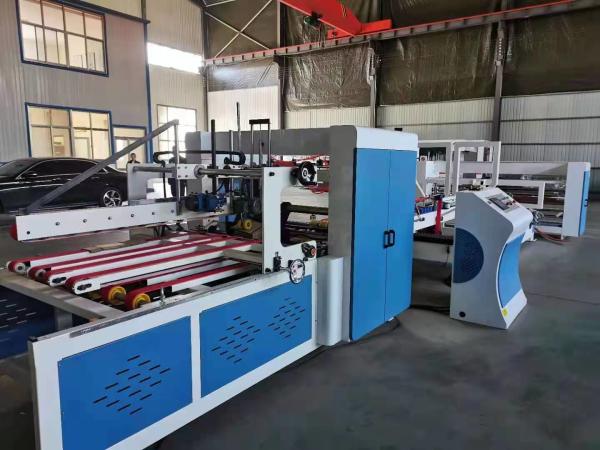 máquina 6000kg de Gluer do dobrador da caixa de 2600mm