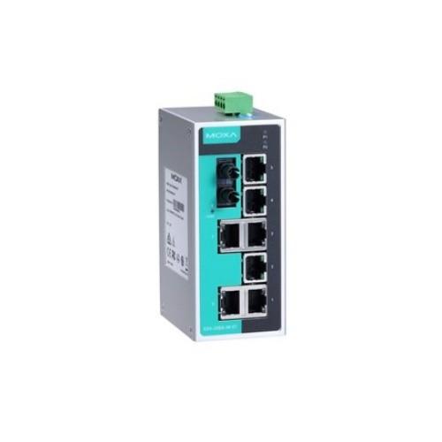 Economical industrial Ethernet switch Moxa EDS-208A 8-port unmanaged  switch