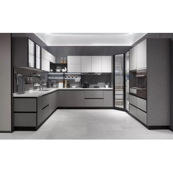 Waterproof Gray YALIG Glass Panels Handles for Kitchen Cabinet Replacement Advantage