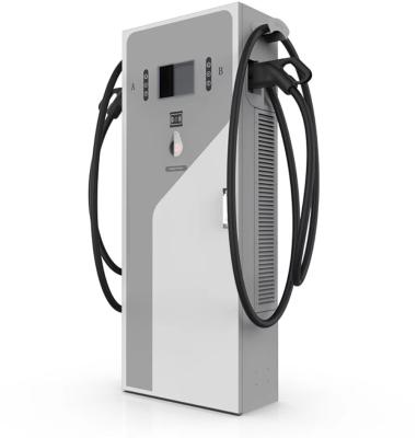 60kW CCS CHAdeMO GBT Single Dual Guns DC EV Charging Station For EV Cars Charger OCPP 1.6J Compliant
