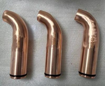 CUCRZR Material Electrodes Welding Gun Arm / Bent Shank For Spot Welding