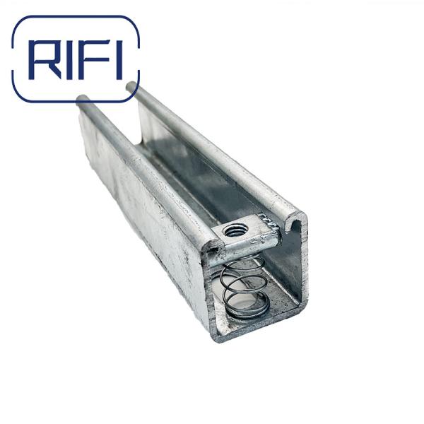 Galvanized HDG Slotted Strut Channel 41*41*2mm 10ft C Channel