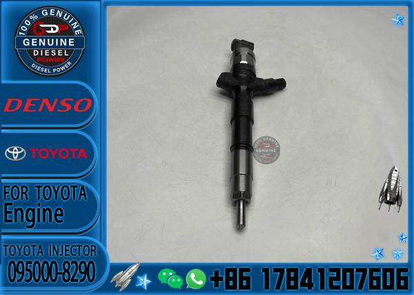 Common Rail System 1kd Fuel Injector 095000-8290 23670-0l050 OEM For Toyota KUN26 Hilux D4D Fuel Injector Nozzle