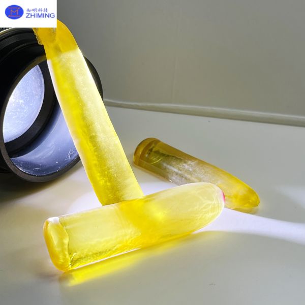 Flame-Fusion Sapphire Crystal (Lemon Yellow)