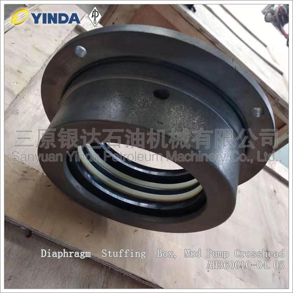 Peças da bomba de lama da caixa de enchimento do diafragma para o Crosshead AH360010-04.05 GH3161-0405
