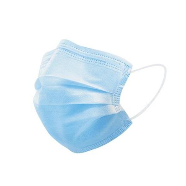 3 Ply Disposable Face Mask For Office S, Households Sensitive To Pets , And Crowded Places
