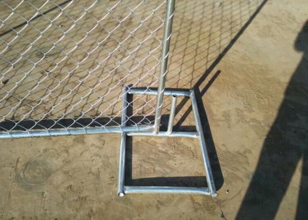 6'X12' Galvanized Chain Link Fence Panels For Commercial Construction