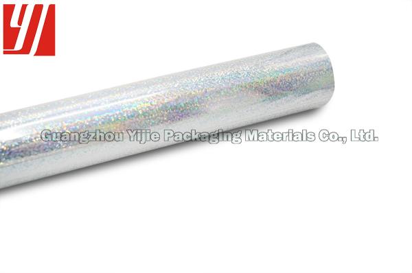ANIMAL DE ESTIMAÇÃO 0.64m*240m folha de prata holográfica de 25 mícrons