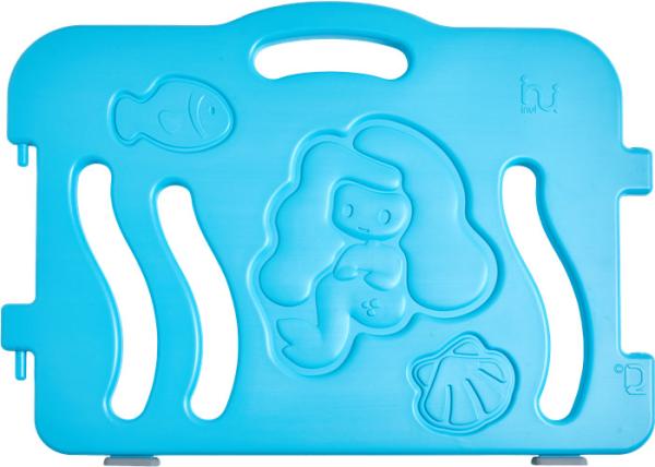 Cartoon Cute Mermaid Foldable Baby Playpen Plastic Children Fence