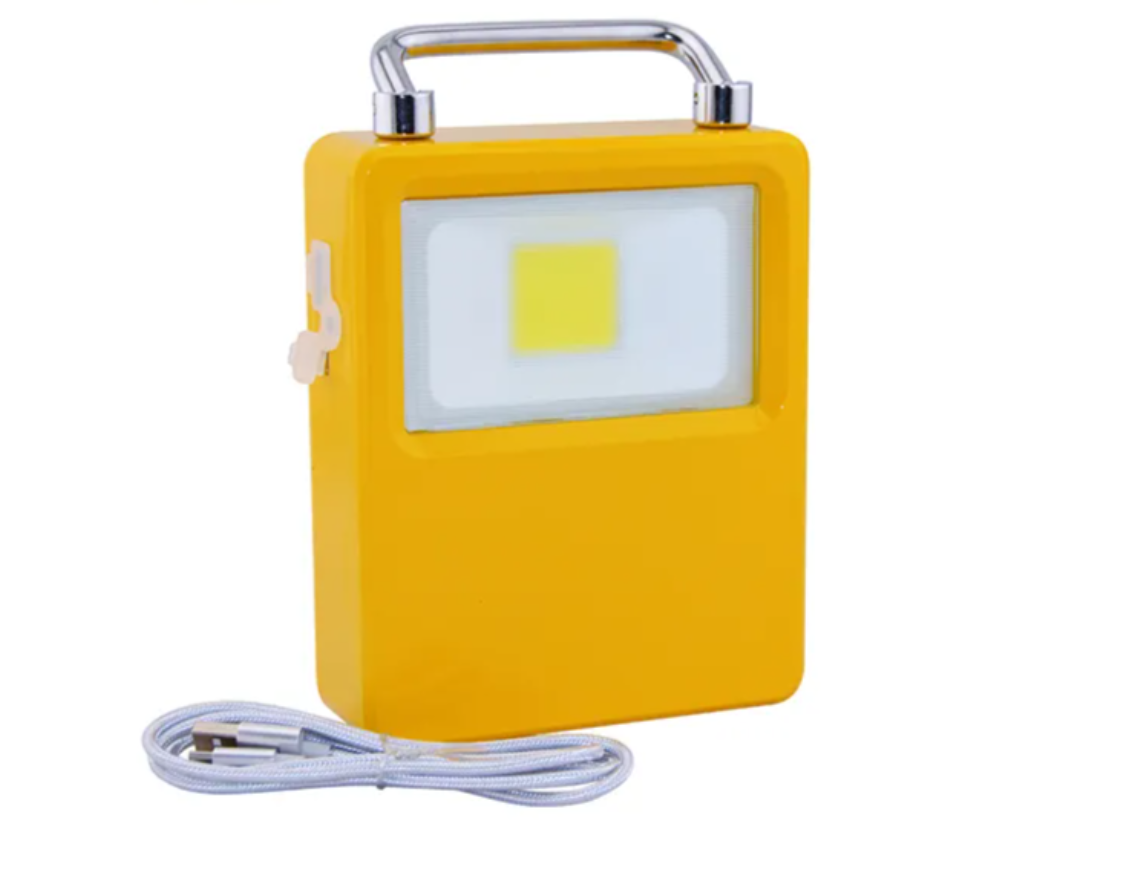 Super bright portable solar work lamp | Three mode  lighting | Emergency power bank function | Outdoor camping car emergency