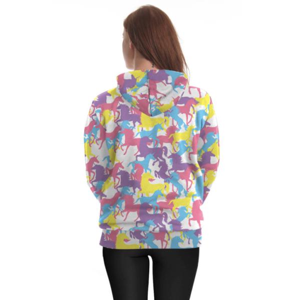 Autumn Sublimated Long Sleeve Shirts , Full Sublimation Hoodies For Women
