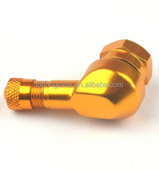 40 мм длины универсальная автомобильная установка Мотоциклетная шина клапан крышка с алюминиевым корпусом и долговечным латуниным ядром