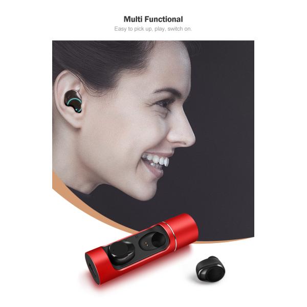 Rotatable Cylinder 10m Creative Wireless Earbuds With ANC IPX5 Waterproof