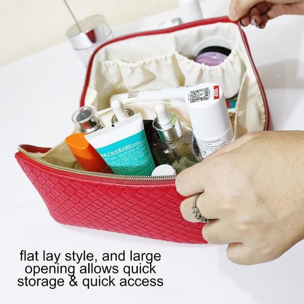 Waterproof Makeup Bag Shockproof Toiletry Bag With Multi Pocket