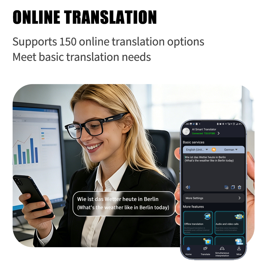 AI Voice Cloning Device Meeting Summary Translation Simultaneous Interpretation