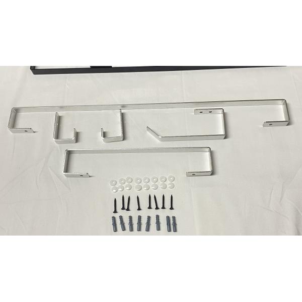 Угловые душевые полки Стеллаж ванной комнаты Угловой организатор Полка Стенная сверлка Монтированные душевые кадилы Шампуновый держатель