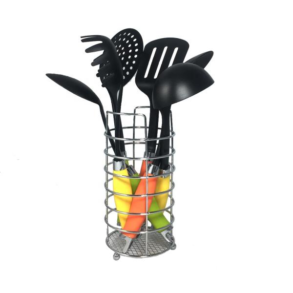 Kitchen Cookware Sets 7-Piece Gold Utensil Set for Cooking Tools and Accessories