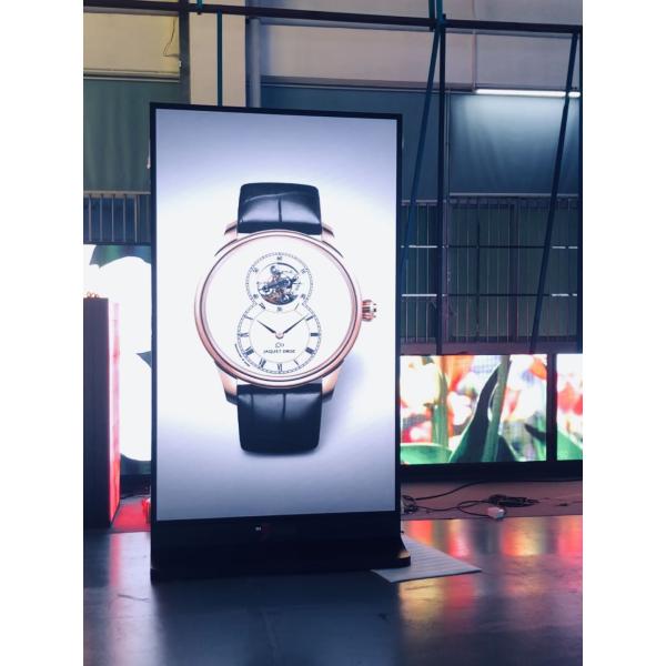 Размер шкафа Полы стоящие светодиодные плакаты Видео дисплей P1.875 наружные светодиодные плакаты для наружной рекламы