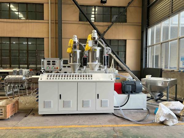 Plastic Water PPR Pipe Hose Tube Corrugated Pipe Water Supply Drainage Electric Conduit Wire Gas Pipe Extruder Extrusion Production Line