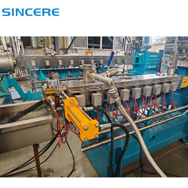 HDPE Hollowness Wall Spiral Pipe Extrusion Line with Inner/Outer Protective Coating Layer