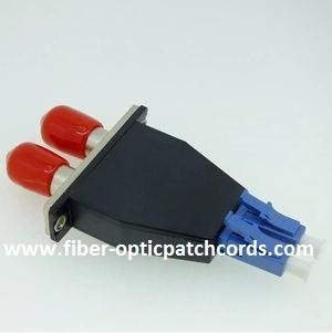 Duplex Fiber Optic Cable Adapter ST Female To LC Male Hybrid Adapter